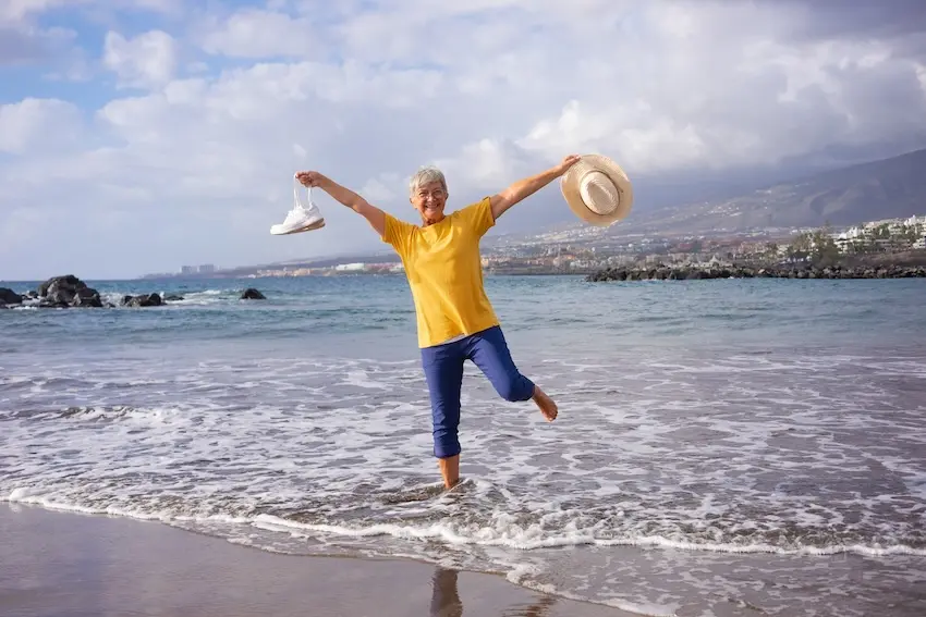 Peaceful life after gray divorce in The Woodlands TX with financial security and new independence after age 50